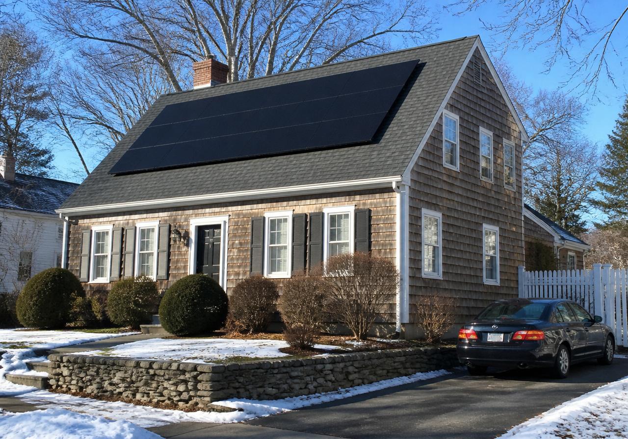 Solar Stars install in Boston, MA — 9.6 kW system with Enphase IQ Battery 10