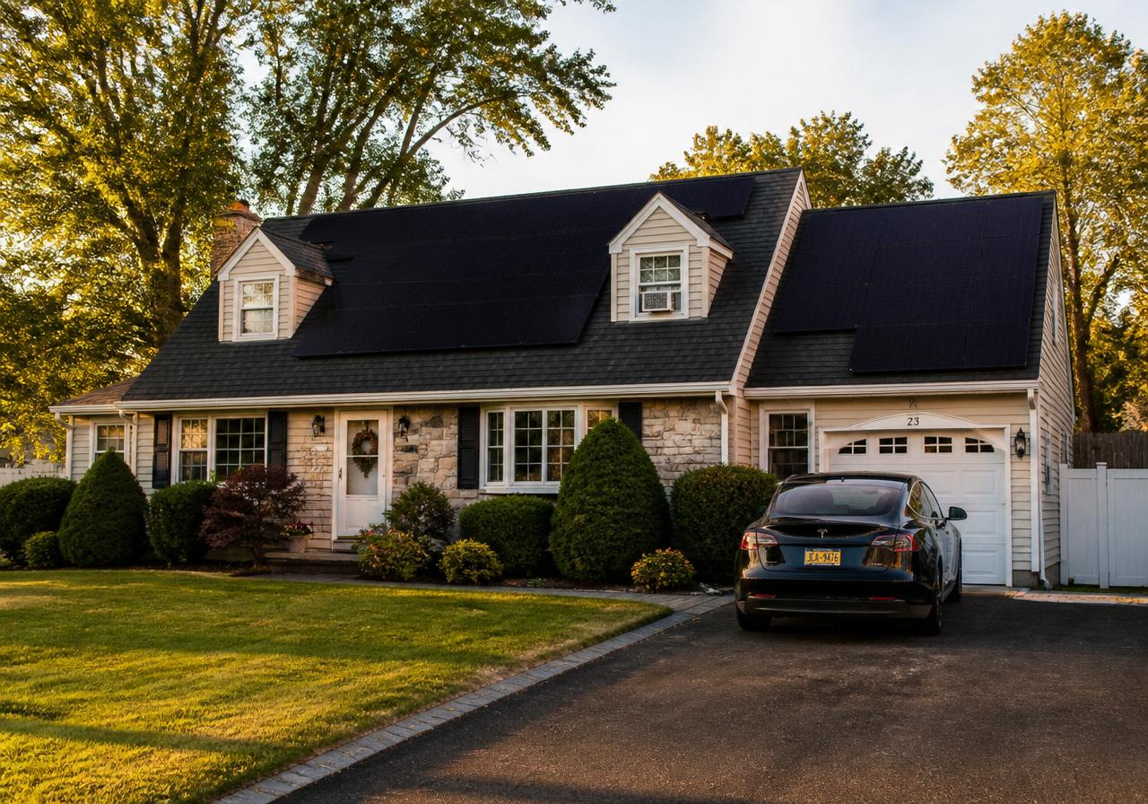 Solar Stars install in Long Island, NY — 10.4 kW system with Enphase IQ Battery 5P