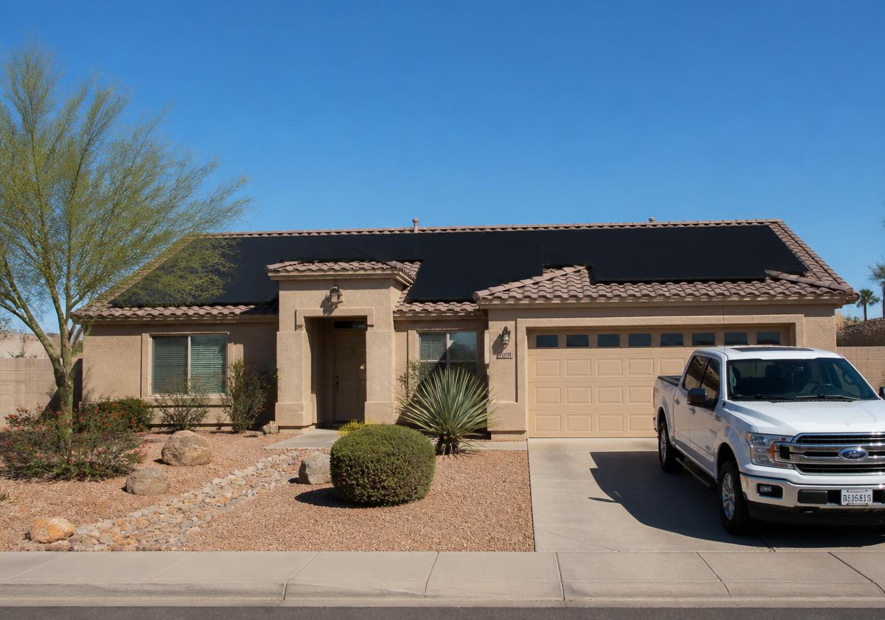 Solar Stars install in Mesa, AZ — 12.8 kW system with Enphase IQ Battery 10