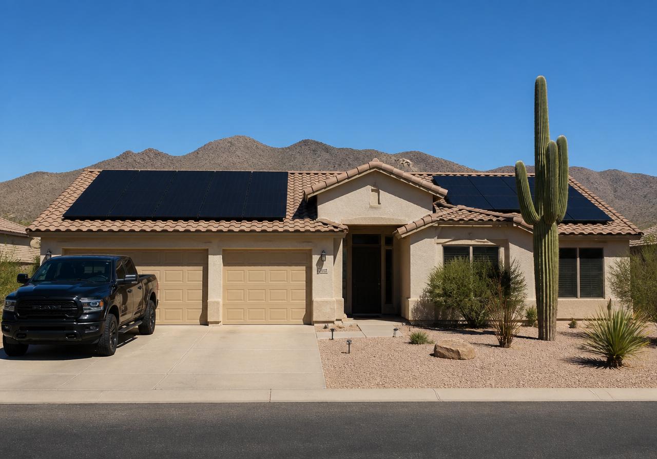 Solar Stars install in Phoenix, AZ — 14.2 kW system